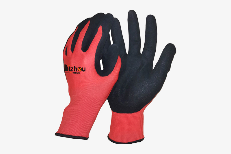 What are the characteristics of nitrile gloves?